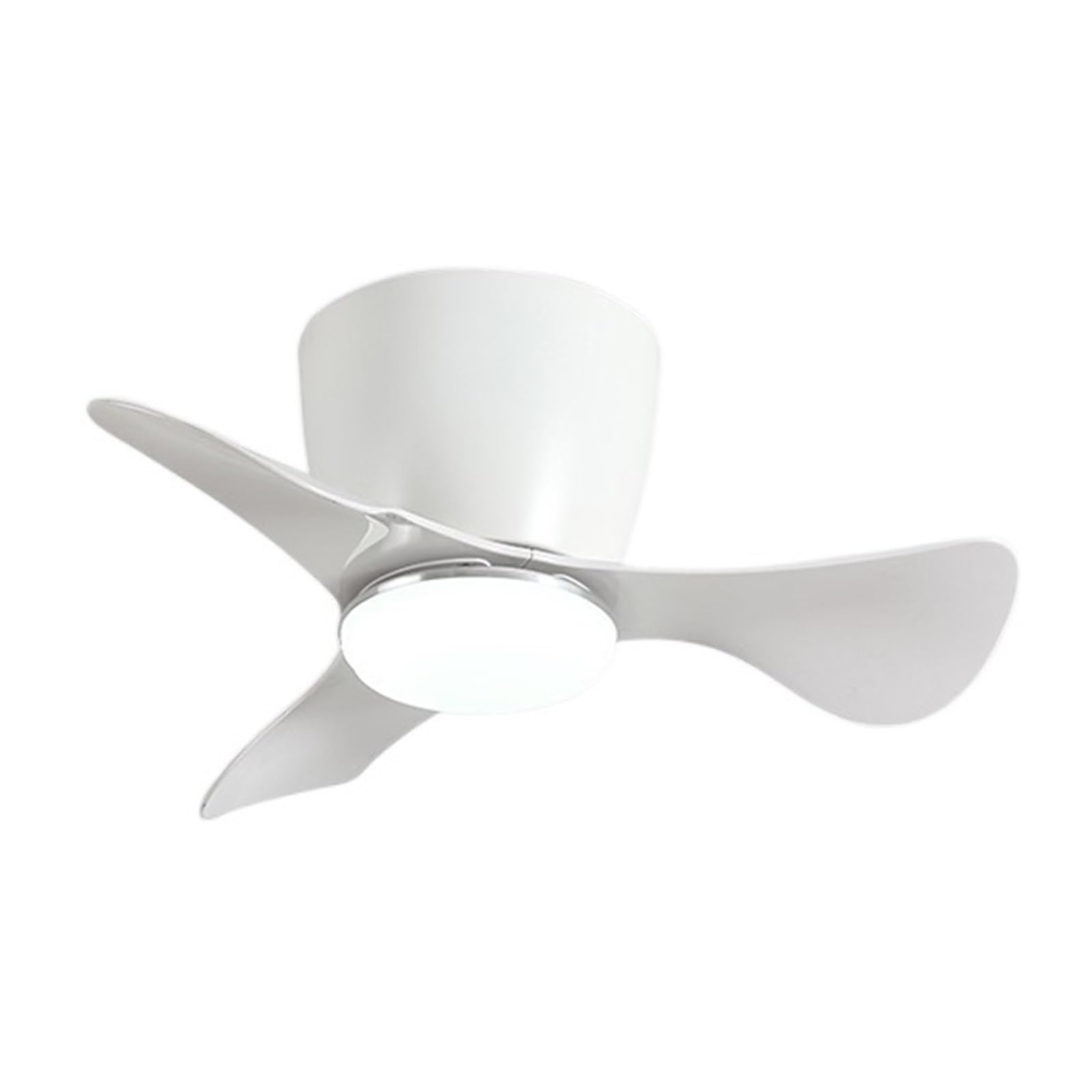 Ventilateur de plafond avec lampe et moteur DC télécommandé pour salon et chambre