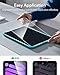ESR 2 Pack Screen Protector for iPad Mini 7 (A17 Pro), iPad Mini 7th/6th Generation(8.3 inch, 2024/2021), Tempered Glass with Alignment Frame, Anti-Scratch, HD Clear, Apple Pencil Pro/USB-C Compatible