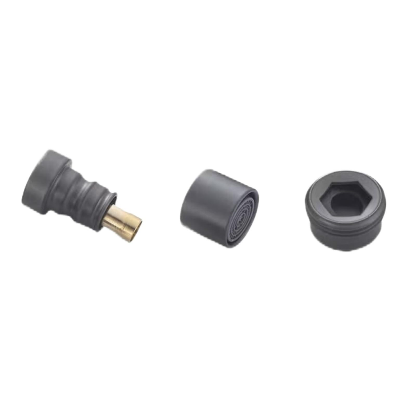 Angle Valve Brass Angle Valve Inlet Bathroom Outlet G1/2 Wash Basin Sink Diverter Kitchen Water Stop Faucets for Warmer System(Grey Nozzle)