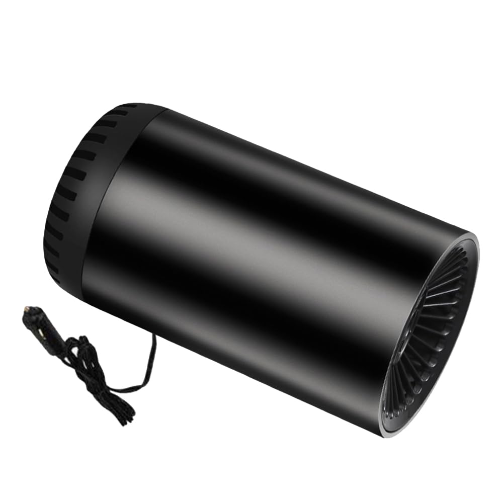 Chauffage Voiture 12V 150W - Dégivreur Pare-brise, Ventilateur 2 Vitesses, Réglable 360° - Par Allume-cigare