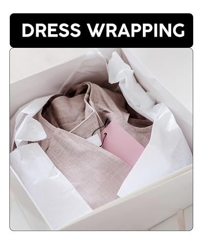 Image of TOWNBUS | 50 Nos of 18 GSM Glassine /Butter Paper Sheets,19 x 28 Inches Paper for Gift Wrapping Cloths,Storage stuffings,Packing of Sweets,Food Products,Arts and Crafts.