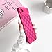 Lovmooful Compatible for iPhone 17 Air Case Cute Checkerboard Lattice Plaid with Color Design for Girls Women Soft TPU Shockproof Protective Girly for iPhone 17 Air Case-Hot Pink