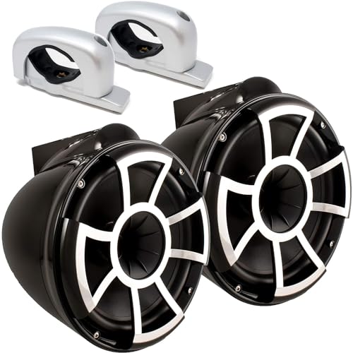 Wet Sounds REV 10 B-FC SA V2 - Black REV10 - Revolution Series 10