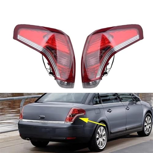 Ensemble de feu pour arrière pour lumineux Citroën C4 berline côté gauche