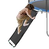 Escalera deslizante para cama elástica, duradera para niños, para interiores y hogares, accesorios de cama elástica resistentes para que los niños...