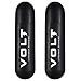 VOLT Grooming Instant Beard Color ECO 2 Pack Refill - Smudge and Water Resistant Quick Drying Brush on Color for Beards and Mustaches, Toffee (Light Brown)