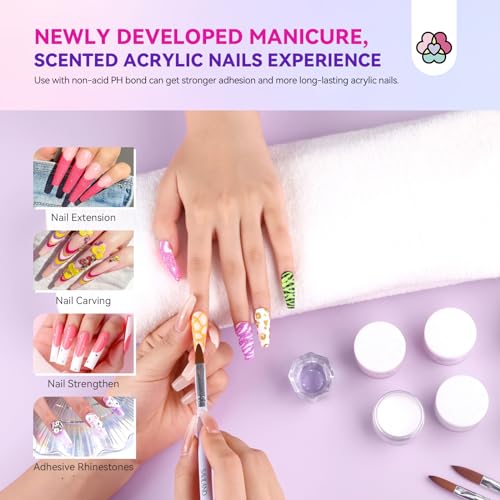 Kit de Uñas Acrílicas SAVILAND con Luz UV miniatura 3