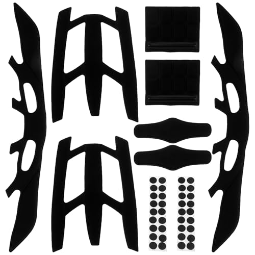 Almohadillas para casco de ciclismo transpirables con kit de acolchado lavable