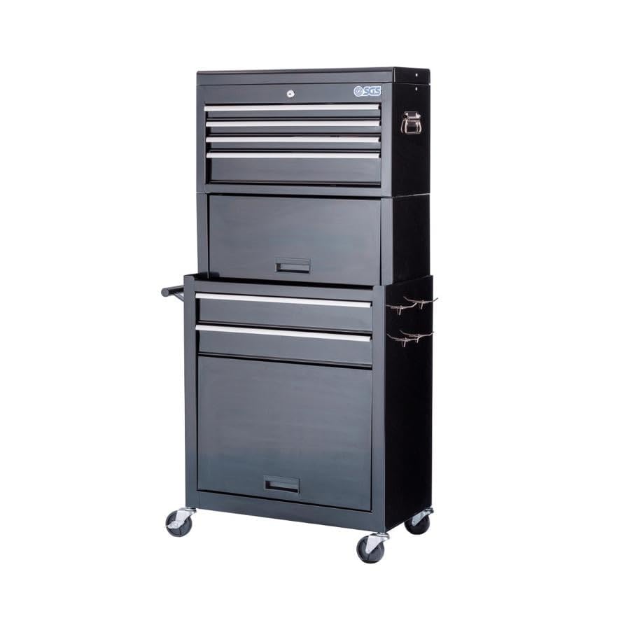Mechanics 6 Drawer Tool Box Chest & Roller Cabinet