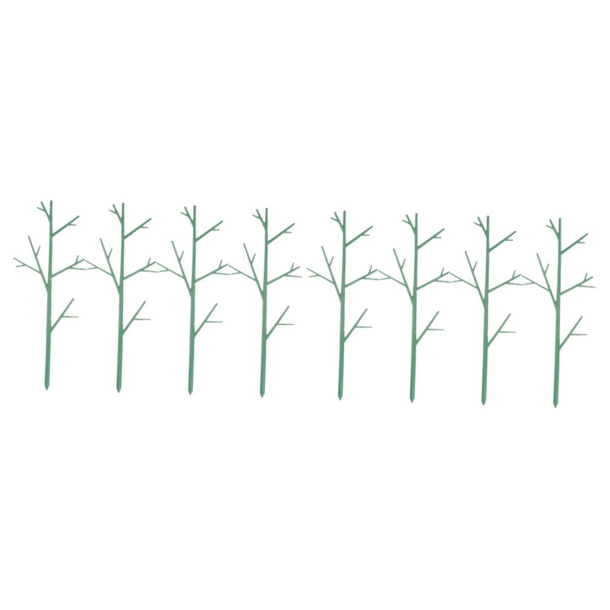 Treillis d'obélisque pour plantes grimpantes de jardin fleuri 8 pièces