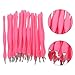 WRITWAA 24Pcs V-Shaped Cuticle Remover and Dead Skin Fork Set Stainless Steel Nail Grooming Trimmer Manicure Tool for Professional Nail Care and Skin Removal