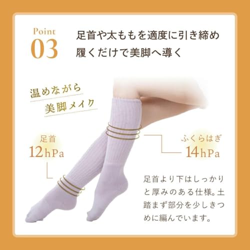 グローバル・ジャパン 湯たんぽみたいなあったかソックス2枚組 GJ_SOCKS の商品画像 4