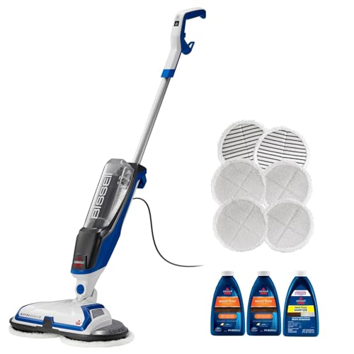 BISSELL SpinWave Hard Floor Expert Corded Spin Mop Cleaner, 20393 | Powerful…