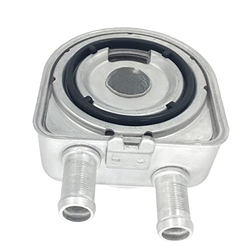 Engine Oil Cooler Compatible with 2010-2018 Hyundai Santa Fe Genesis Coupe Sonata Tucson Compatible with 2007-2018 Kia Magentis Optima Sorento Sportage Replace OEM: 264102G000, 2641025402 2.0L 2.4L L4