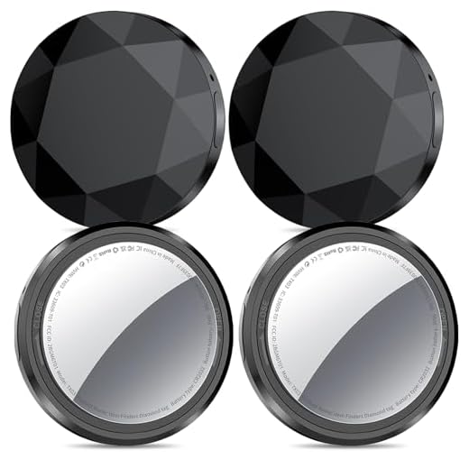 QCOQ Bluetooth Tracker Tags - 4 Pack