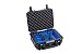 Produktbild B&W Outdoor Case Hartschalenkoffer Typ 1000, Inlay für: GoPro Hero 5 / 6 / 7 und Zubehör (Hardcase Koffer IP67, wasserdicht, Innenmaß 25x17,5x9,5cm, Schwarz)
