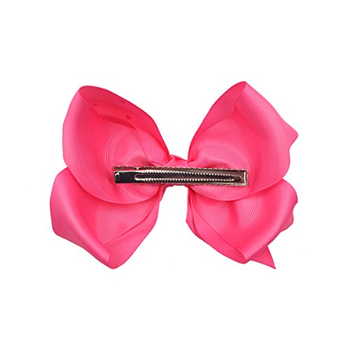 Cellot 6 Inches Big Hair Bows Clip Glitter Rhinestones Large Boutique Cheer Bows Alligator Hair Clips For Baby Girls And Toddlers Hair Accessory Pack Of 16 #TOP2