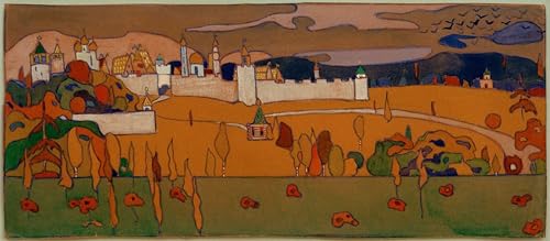 Art poster Kandinsky paysage d'automne pour habiller vos murs