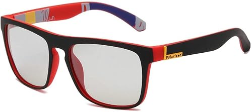 Miniatura 3 de Gafas de ciclismo fotocrómicas Gafas de lectura de transición retro para hombre Gafas de sol deportivas cuadradas Lectores 0 +4.00