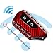 T-carbon Key Fob Cover Fits VW Atlas Mk 8 Golf R Polo Tiguan ID3 ID4 Buzz 2020-2025;Glass Fiber Key Shell Fits Skoda Octavia Kodiaq Karoq;Key Case Compatible with Seat Cupra Ateca Leon Accessories