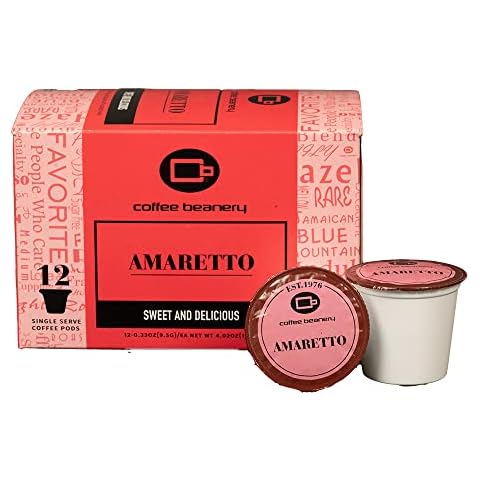 Coffee Beanery Amaretto Single Serve Coffee Pods Cover