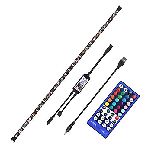 LED-Streifen-Licht RGBWW USB-LED-Streifen IR-Fernbedienung Bluetooth-Steuerung 5050 Flexible LED-Streifen wasserdichte