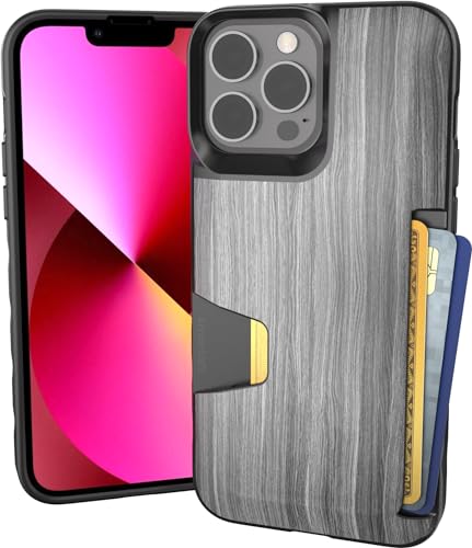 Protection portefeuille iPhone 13 Pro Max mince porte-carte Smartish