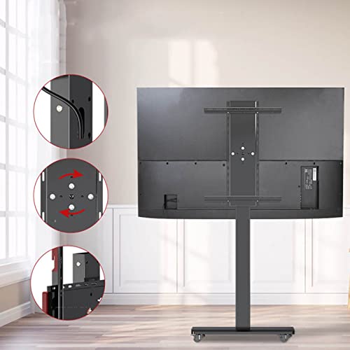 Soporte móvil para TV de piso, hasta 65" LED, 100 kg miniatura 4