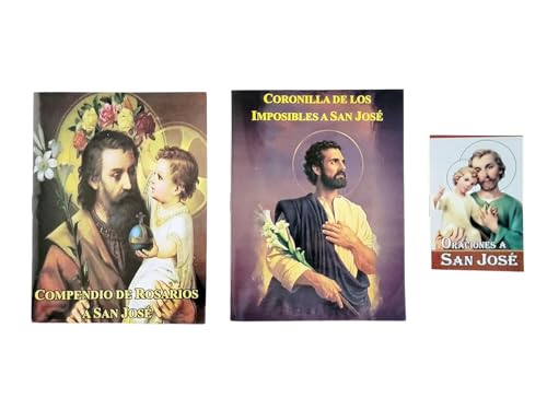'Compendio de Rosarios a San Jose','Coronilla De Los Imposibles a San Jose' y'Oraciones a San Jose'...