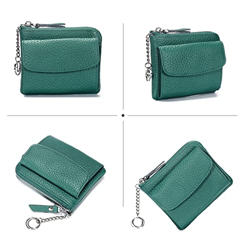 Leather Women Wallets Multi-Functional Purse Ladies Mini Wallet with Key Ring4