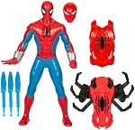 Marvel Spider-Man Thwip Blast Spider-Man Action Figure with Accessories, 11-Inch-Scale (27cm) Super Hero Toys for Kids Ages 4 and Up