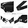 MAXTOP Large Bumbag Waist Crossbody Bags for Women Men Running Belt Bag Anti-Theft with Adjustable Strap Travel Essentials for Walking Hiking Cycling Easy Carry All Phones #4