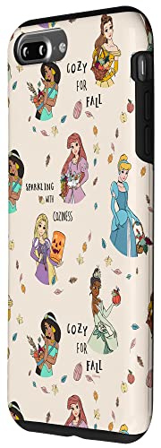 Coque iPhone 7 Plus Disney Princesse motif automne en silicone protecteur - 2