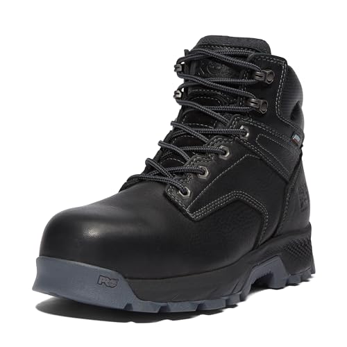 Timberland PRO Men's TiTAN EV 6 Inch Composite Safety Toe Waterproof Industrial Work Boot, Black Rustler-2024 NEW, 11 XW US by Timberland PRO - Used condition - US$50.18