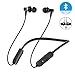Produktbild Beyeah Bluetooth In-Ear Sport Kopfhörer, IPX5 Wasserdicht Metall Sport Kopfhörer, In Ear Kopfhörer mit Mikrofon für IOS und Android Smartphones(Schwarz)