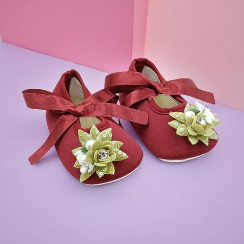 Image of Rsmart, Baby Boys & Girls Floral Design Shoes with Soft Sole