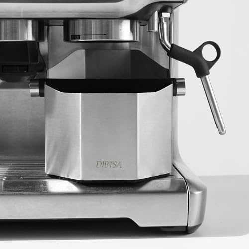 Boîte à café expresso DIBTSA grande taille pour éviter les dérapages de marc