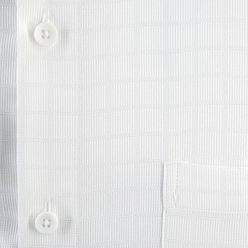 Image of 7-DAYS Premium Men's Formal Shirts - Cotton Rich, Textured Self-Design, Full Sleeve, Regular Fit, Wrinkle Resistant, with Pocket - Perfect for Office
