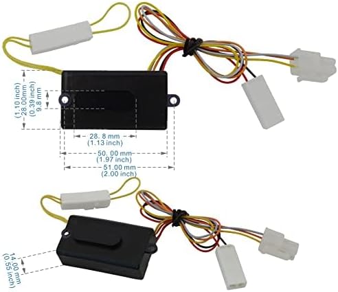 Sensor Eye Assembly Controller Urinal Flush Valve Repair Kit Compatible with TOTO Urinal Sensor Replacement, White Plug
