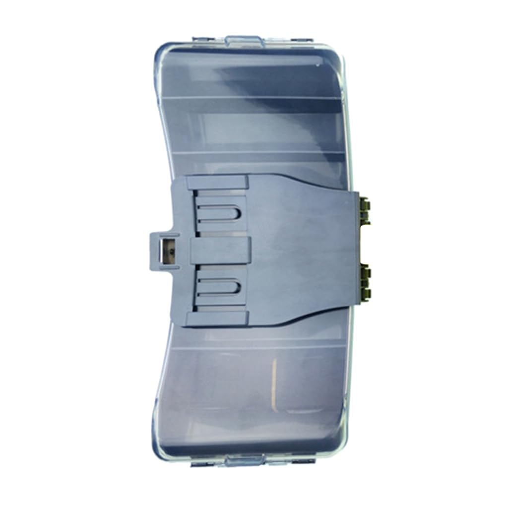 Boîte de rangement portable avec ceinture pour leurres de pêche