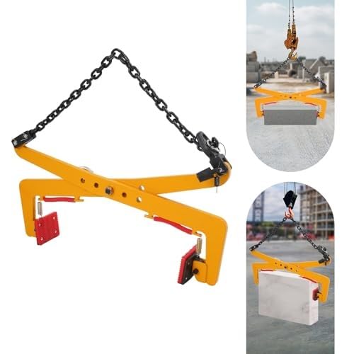 Pince de levage horizontale réglable pour plaques et pavés de béton - 5