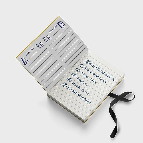 Suck UK Cuaderno de Música - Cuadernos con Diseño de Cinta Cassette - Set de 3 Mini Cuadernos Multicolor Retro miniatura 6