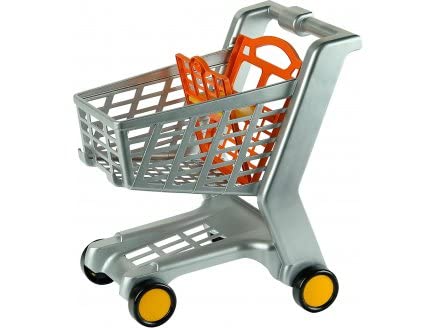 Chariot de Courses Enfant 42x35x46cm avec Siege Poupee - Caddy Shopping epicerie, supermarche - Set Jouet Imitation - Carte Animal