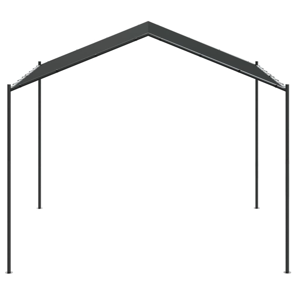 Pawilon ogrodowy, antracyt, 3 x 3 m, stal i materiał, wodoodporny, składany, wytrzymały, namiot imprezowy do ogrodu, pawilonu grillowego, na zewnątrz z ochroną UV, przestronny dla rodziny i przyjaciół