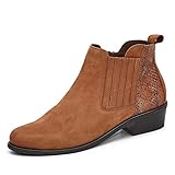 Wechselfußbett Caprice Damen 9-9-25305-25 313 Stiefelette, COGNAC COMB, 36 EU