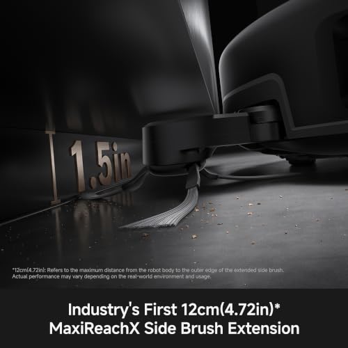 Image of MOVA V70 Ultra Complete Robot Vacuum and Mop, 42000Pa Suction Bagless Dock | 6.7in Mop&4.7in Side Brush Extends, 3.46in Obstacle-Crossing, 212F Water Mop Washing, EcoCyclone Bagless Dock, Zero Tangle