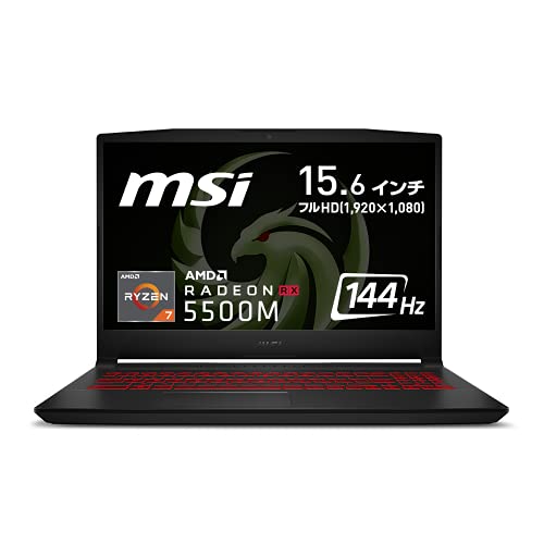 Amazon.co.jp: 【AMD最新Ryzen7 5800H搭載】MSIゲーミングノートPC
