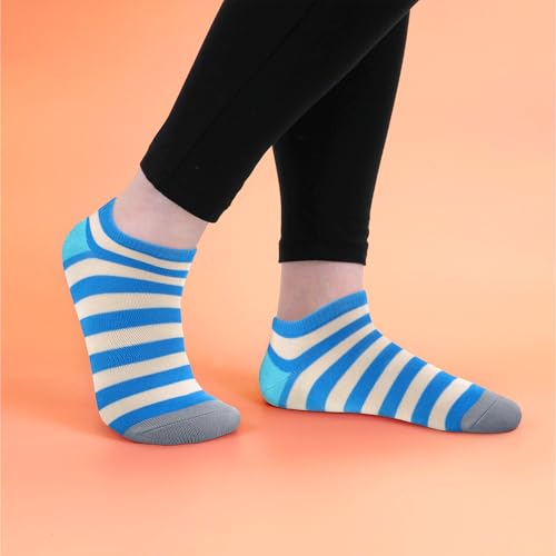 Image of Women's Rayon from Bamboo Fiber Sports Superior Wicking Athletic Ankle Socks