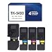 Produktbild CAIDI TK5490 TK-5490 Tonerkartusche, kompatibel mit Kyocera TK-5490, Ersatz für ECOSYS PA2101cx PA2101cwx MA2101cfx MA2101cwfx (4PK-BK/C/M/Y)