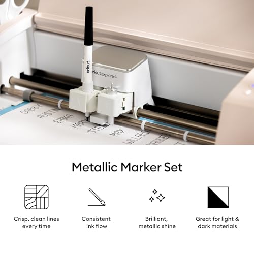Image of Cricut Metallic Pen Set, 1.0 mm (5 ct)